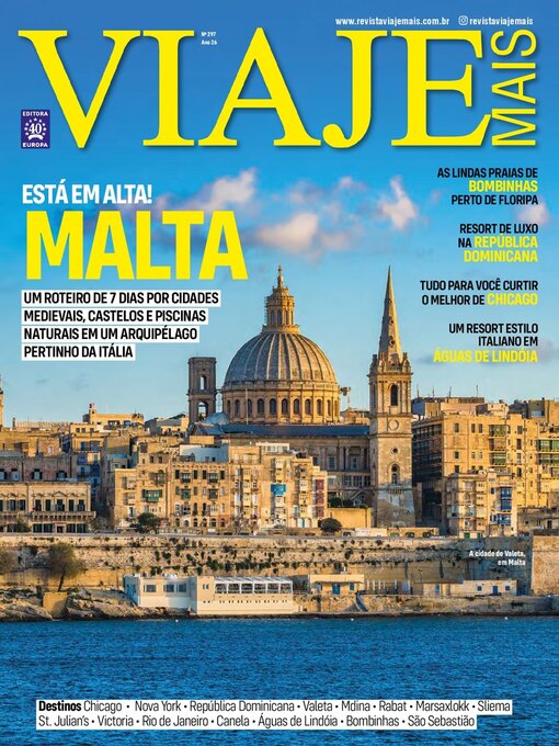 Title details for Revista Viaje Mais by Editora Europa LTDA - Available